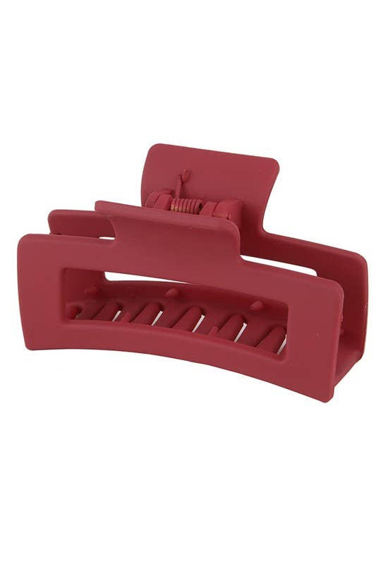 Medium Wine Claw Clip