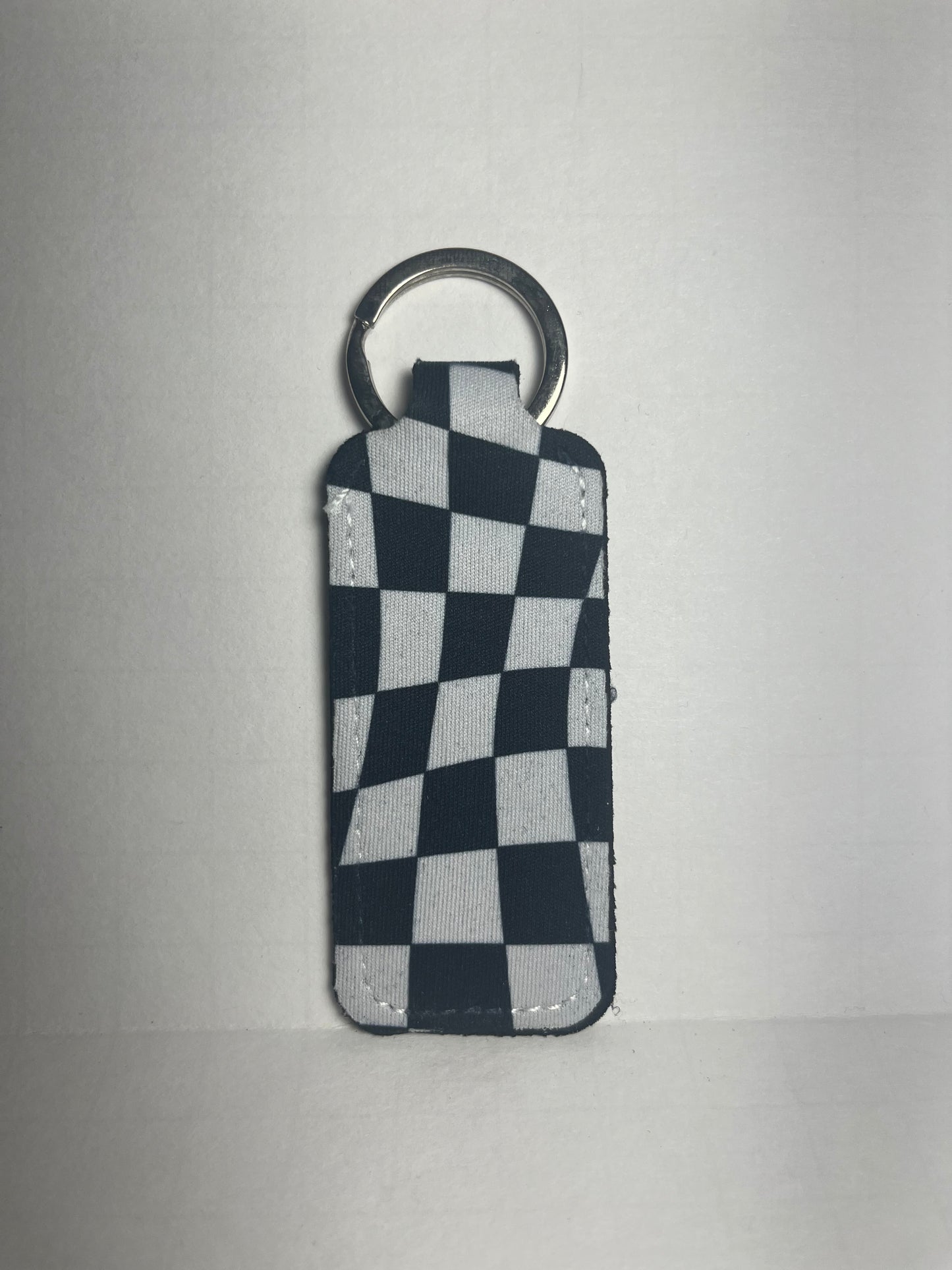 Wavy Checkered - Chapstick Holder image 1