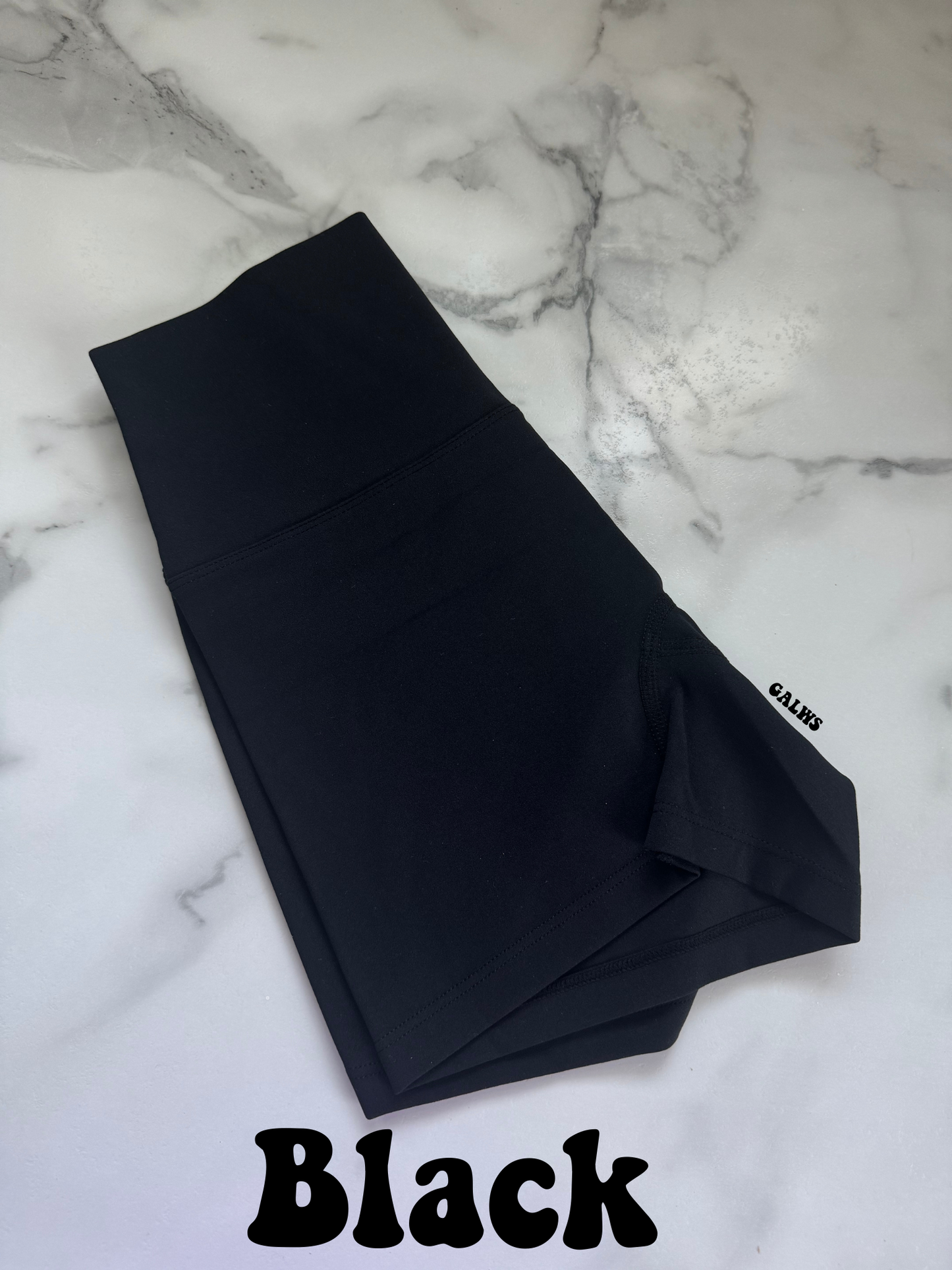 GAL Biker Shorts : Black