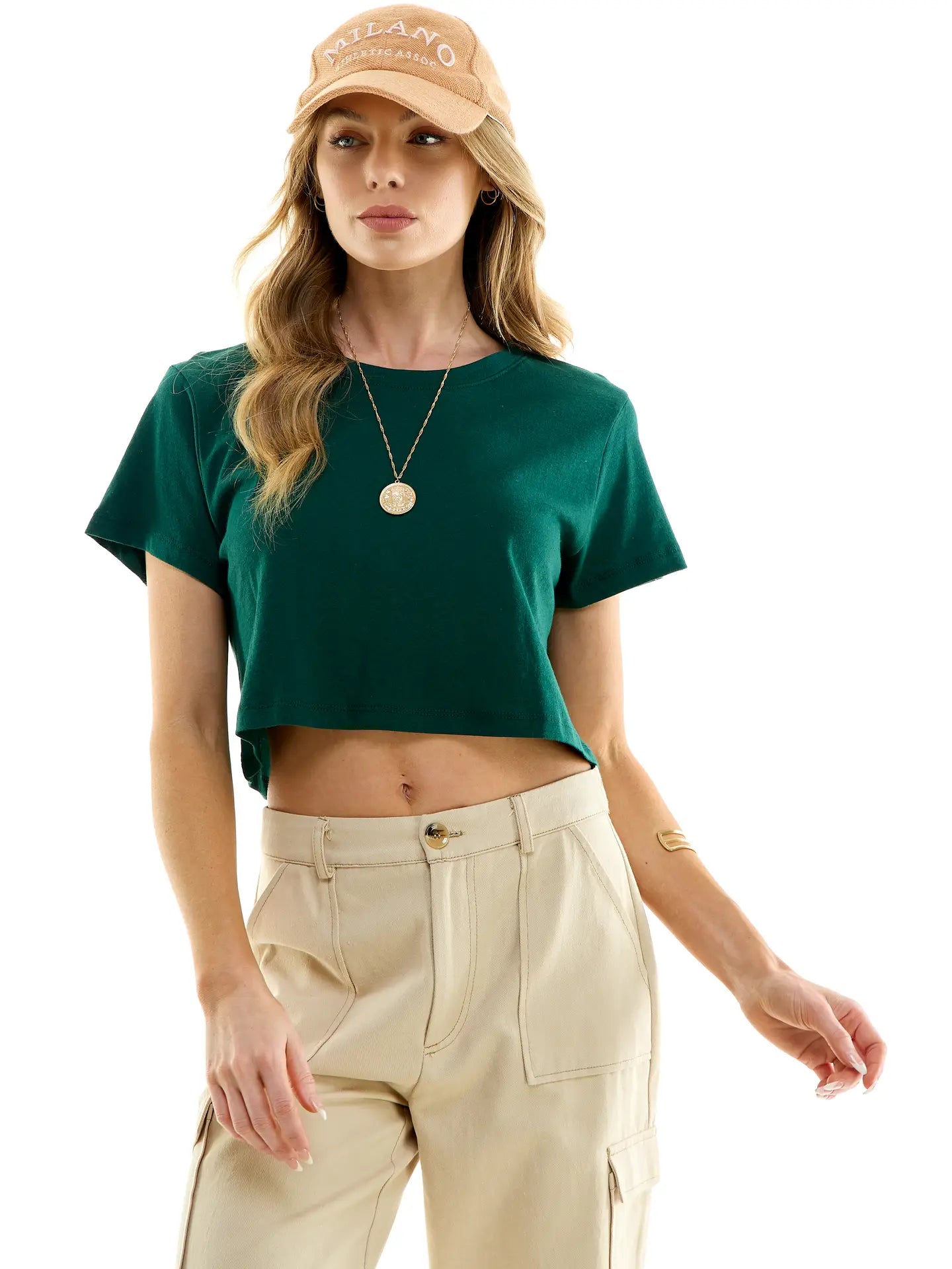 Premium Cotton Crop Tops