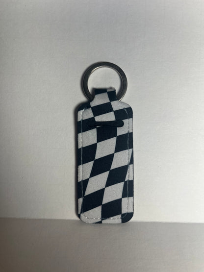 Wavy Checkered - Chapstick Holder image 0