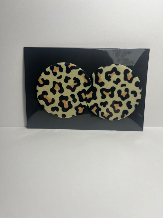 Loepard - Car Coaster image 0