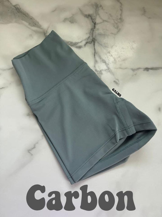GAL Biker Shorts : Carbon