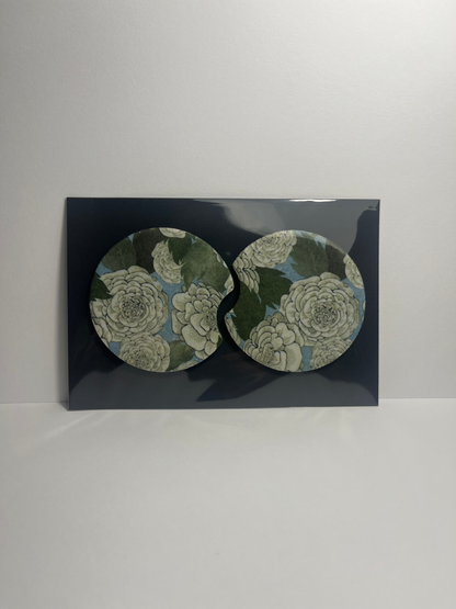 Floral - Car Coaster image 0