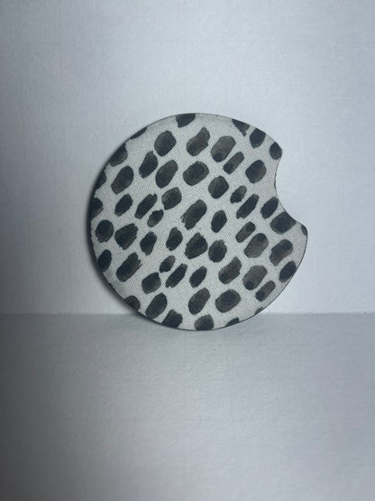 Simple Spotted - Car Coaster image 1