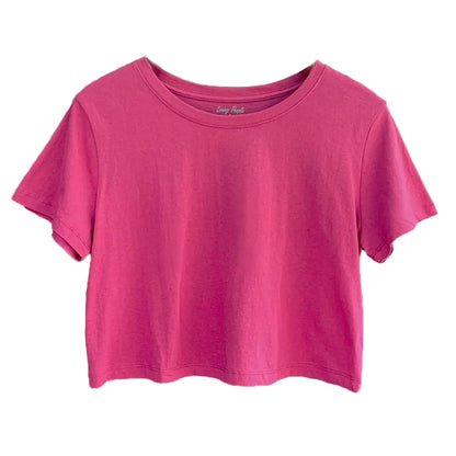 Premium Cotton Crop Tops