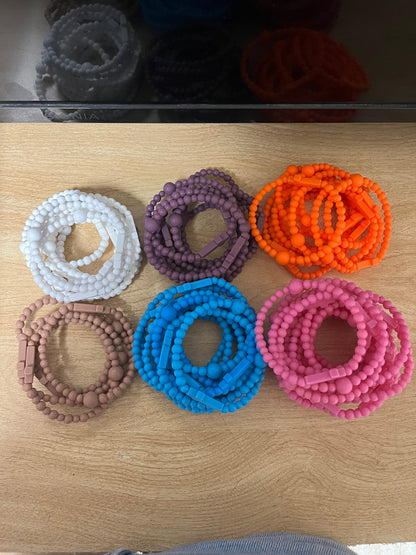 Silicone Cross Bracelet