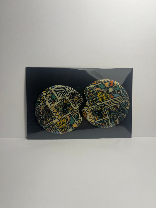 Sunshine Art - Car Coaster image 0