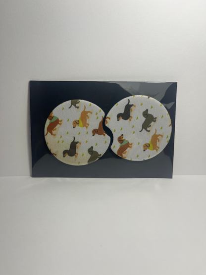 Dog - Car Coaster image 0