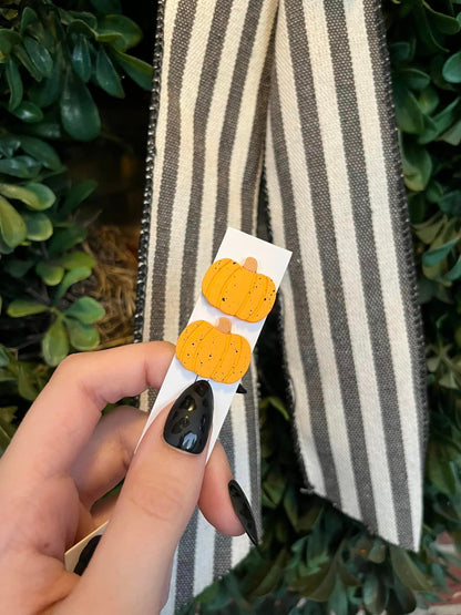 Pumpkin Stud - Earrings image 2