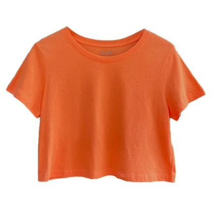 Premium Cotton Crop Tops