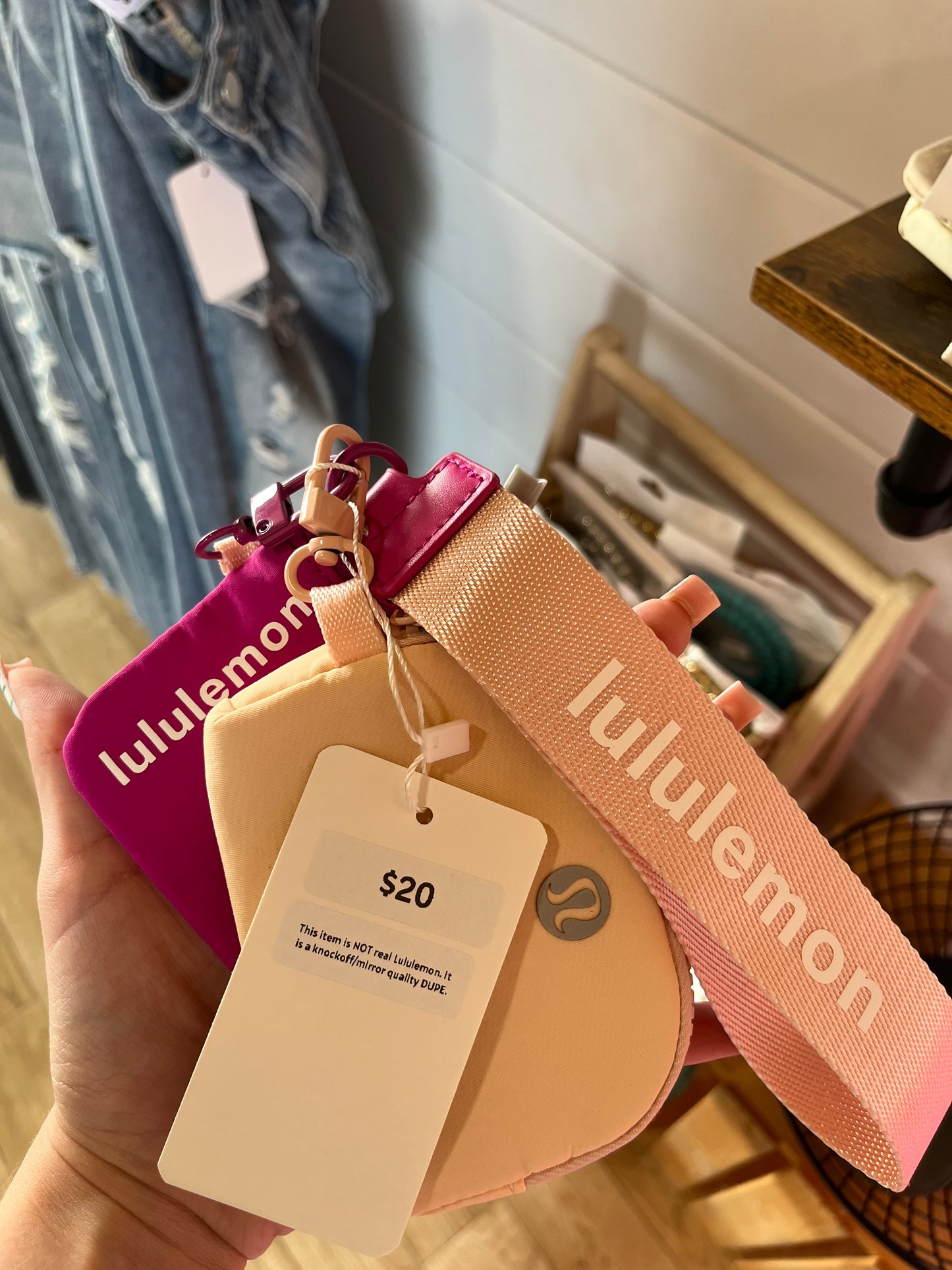 Dual Pouch Wristlet