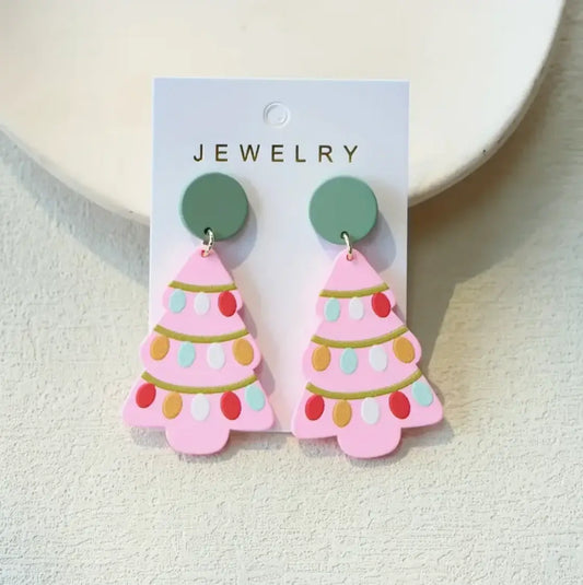 Holiday Tree Earrings