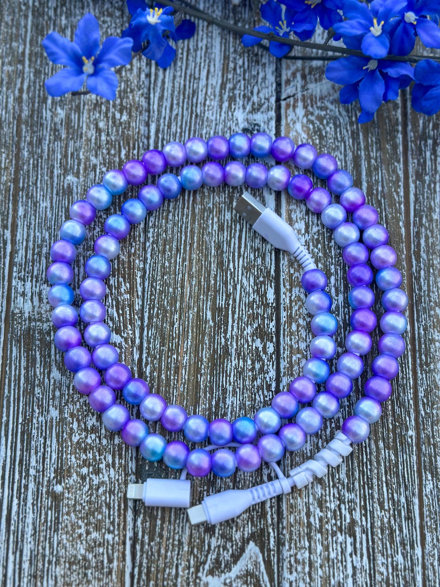 Purple/Blue 2 in 1 Charger