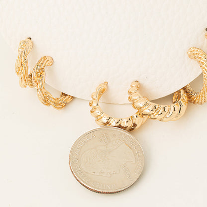 Assorted Hoop Twist Earrings Set