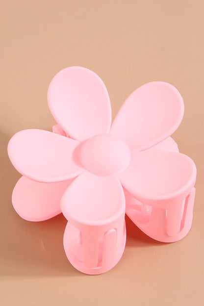 Flower Claw Clip : Light Pink