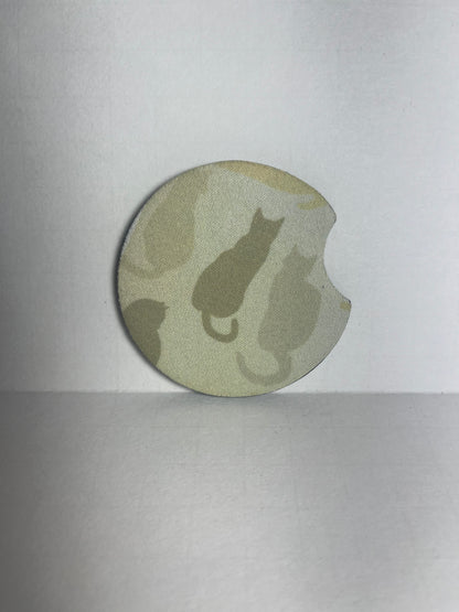 Cat - Car Coaster image 1