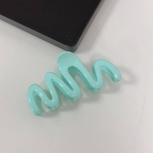 Wave Claw Clip : Teal