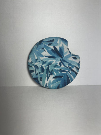 Tropical Blue - Car Coaster image 1