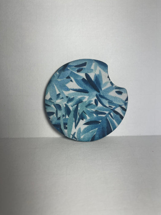 Tropical Blue - Car Coaster image 1