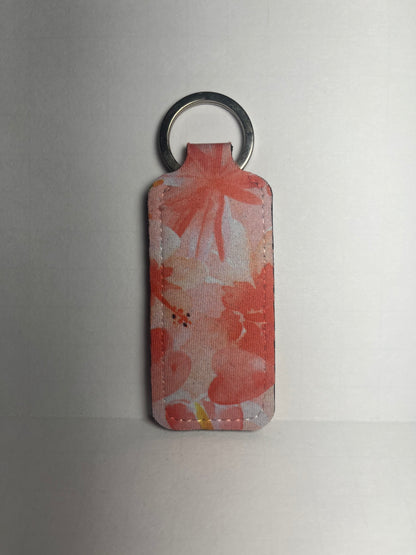 Pink Floral - Chapstick Holder image 1