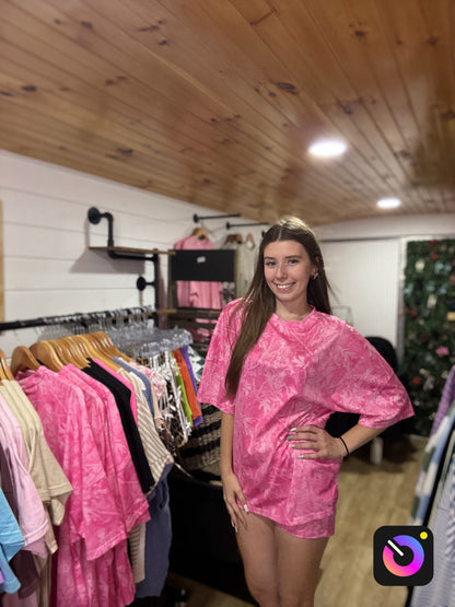 Pink Camo Lounge Set