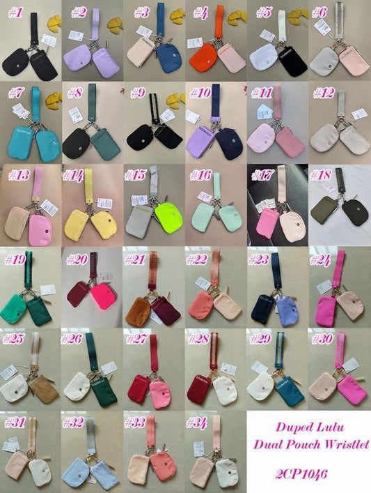 Dual Pouch Wristlet PRE-ORDER