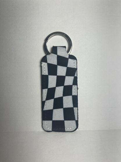 Wavy Checkered - Chapstick Holder image 1