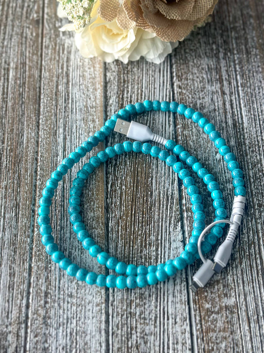 Turquoise 2 in 1 Charger