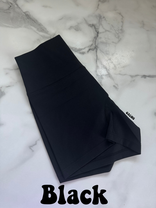 GAL Biker Shorts : Black