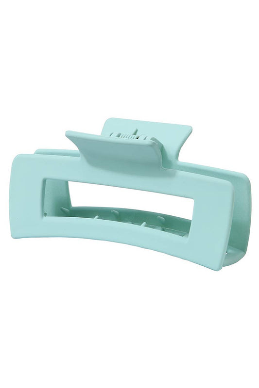 Large Blue Claw Clip
