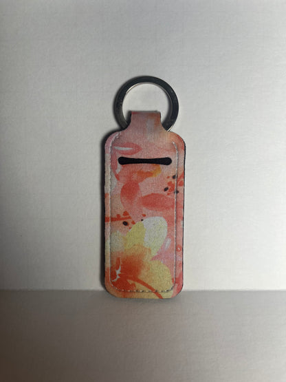 Pink Floral - Chapstick Holder image 0