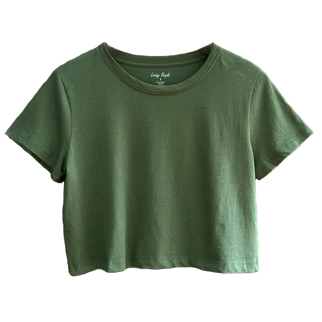 Premium Cotton Crop Tops