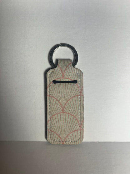 Pink Shell - Chapstick Holder image 0